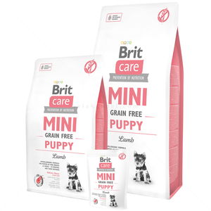 Brit Care Mini Grain Free Puppy 2 кг с агнешко месо