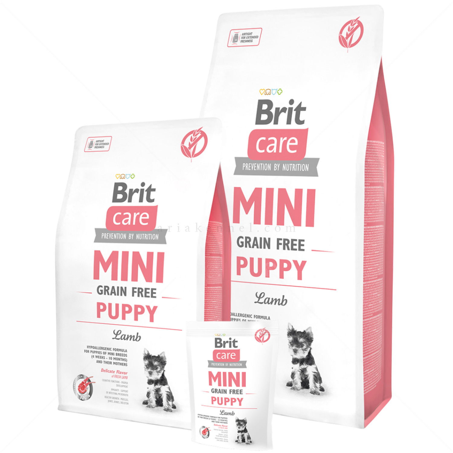 Brit Care Mini Grain Free Puppy 2 кг с агнешко месо
