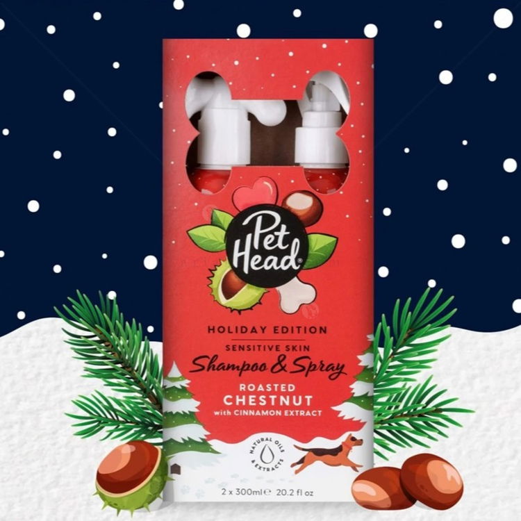 Коледен комплект Шампоан и спрей PET HEAD Christmas Giftset