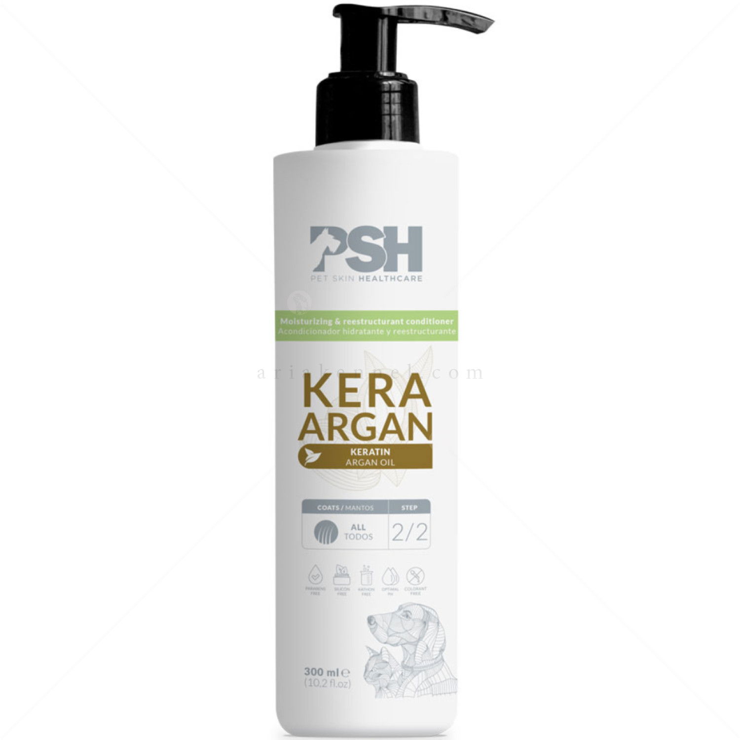Подхранващ балсам с арганово масло и кератин за суха козина PSH Kera Argan Conditioner