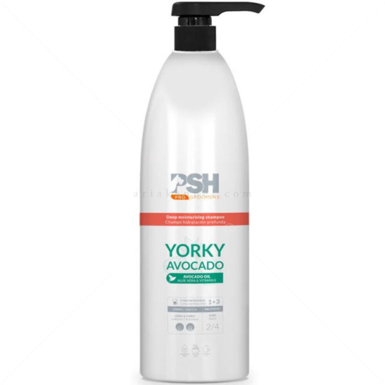 Хидратиращ шампоан за Йоркширски териери с авокадо PSH Yorky Avocado Shampoo