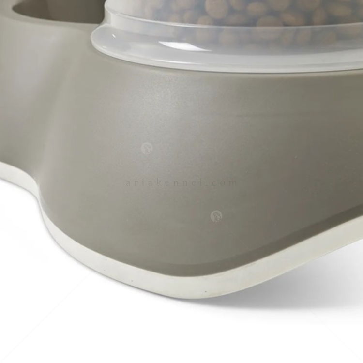 Диспенсър за суха храна, SAVIC, 3 л, бежов