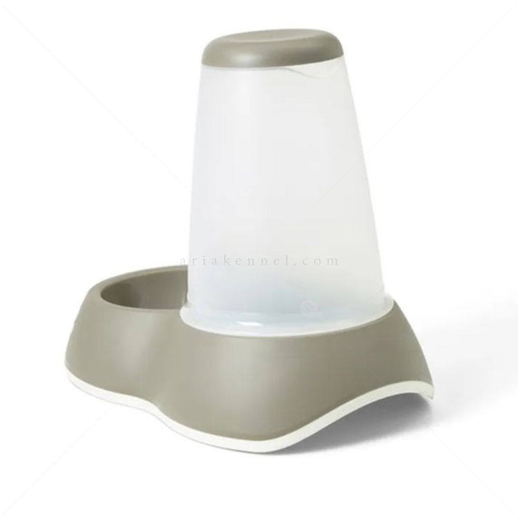 Диспенсър за суха храна, SAVIC, 3 л, бежов