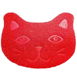 Подложка за почистване на лапи MINA PET, червена