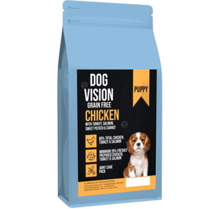 DOG VISION Puppy 6 кг Chicken, Turkey, Salmon, Sweet Potato & Carrot