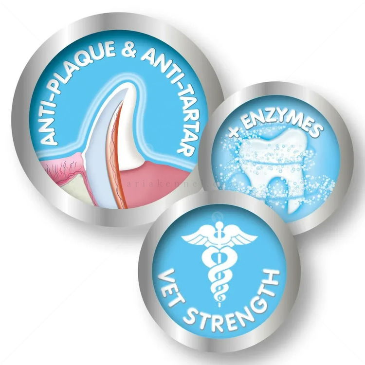 Паста за зъби с ензими BEAPHAR с вкус на черен дроб