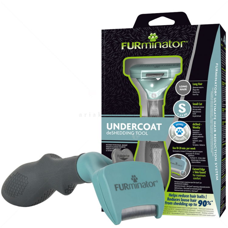 FURminator за малки котки с дълга козина
