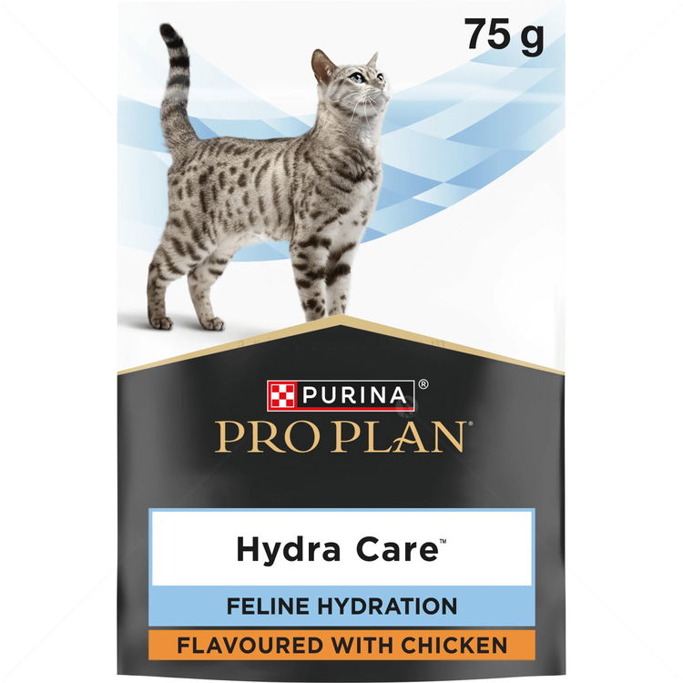 Хранителна добавка с вкус на пиле за увеличаване приема на течности и разреждане на урината PRO PLAN Hydra Care Chicken Flavour