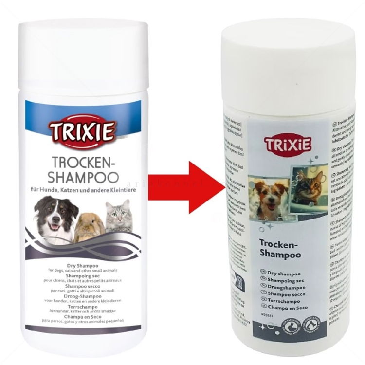 Сух шампоан за кучета, котки и гризачи TRIXIE 100 гр