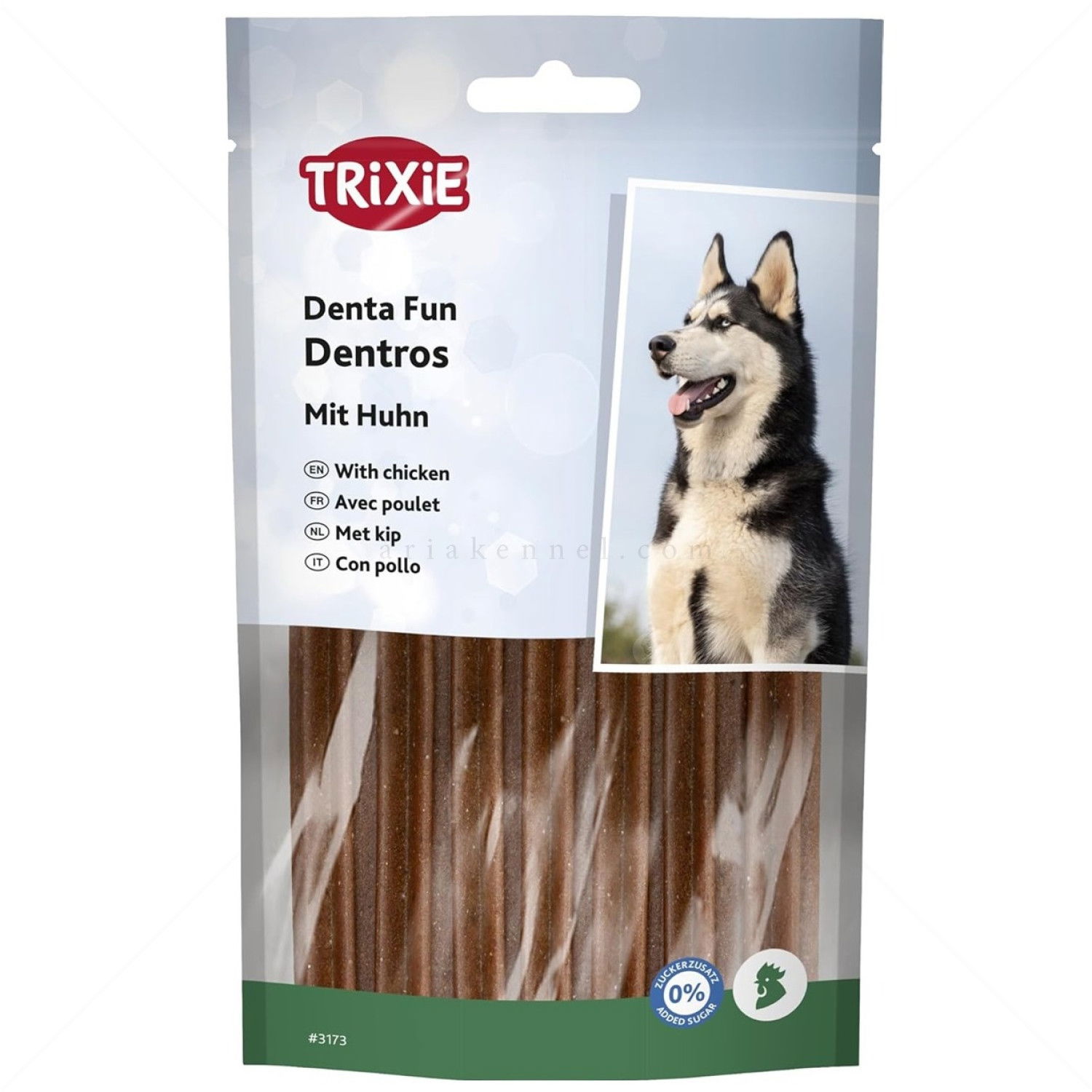 Дентални пръчки с пилешко месо TRIXIE DentaFun Dentros