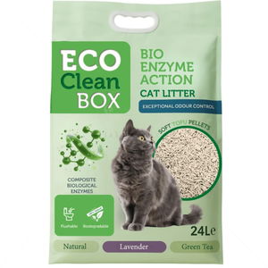 ECO CLEAN BOX 24 л/10 кг Тофу - натурална, с био ензими