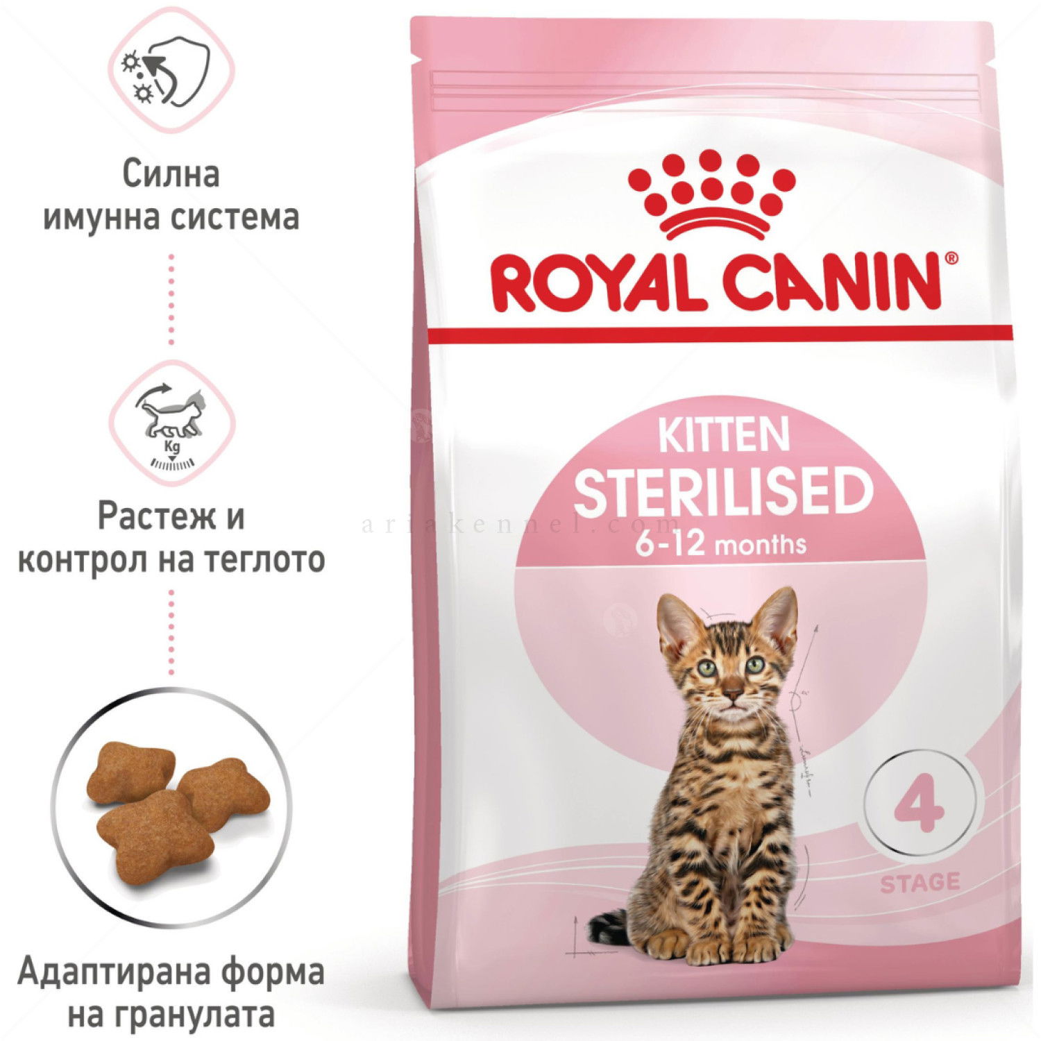 ROYAL CANIN 2 кг. Kitten Sterilised