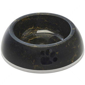 Купичка за храна и вода SAVIC Delice Marble, Ø14 см, тъмен мрамор