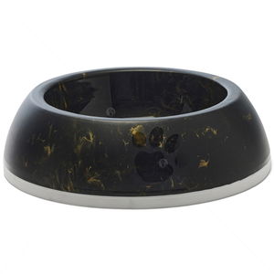 Купичка за храна и вода SAVIC Delice Marble, Ø18 см, тъмен мрамор