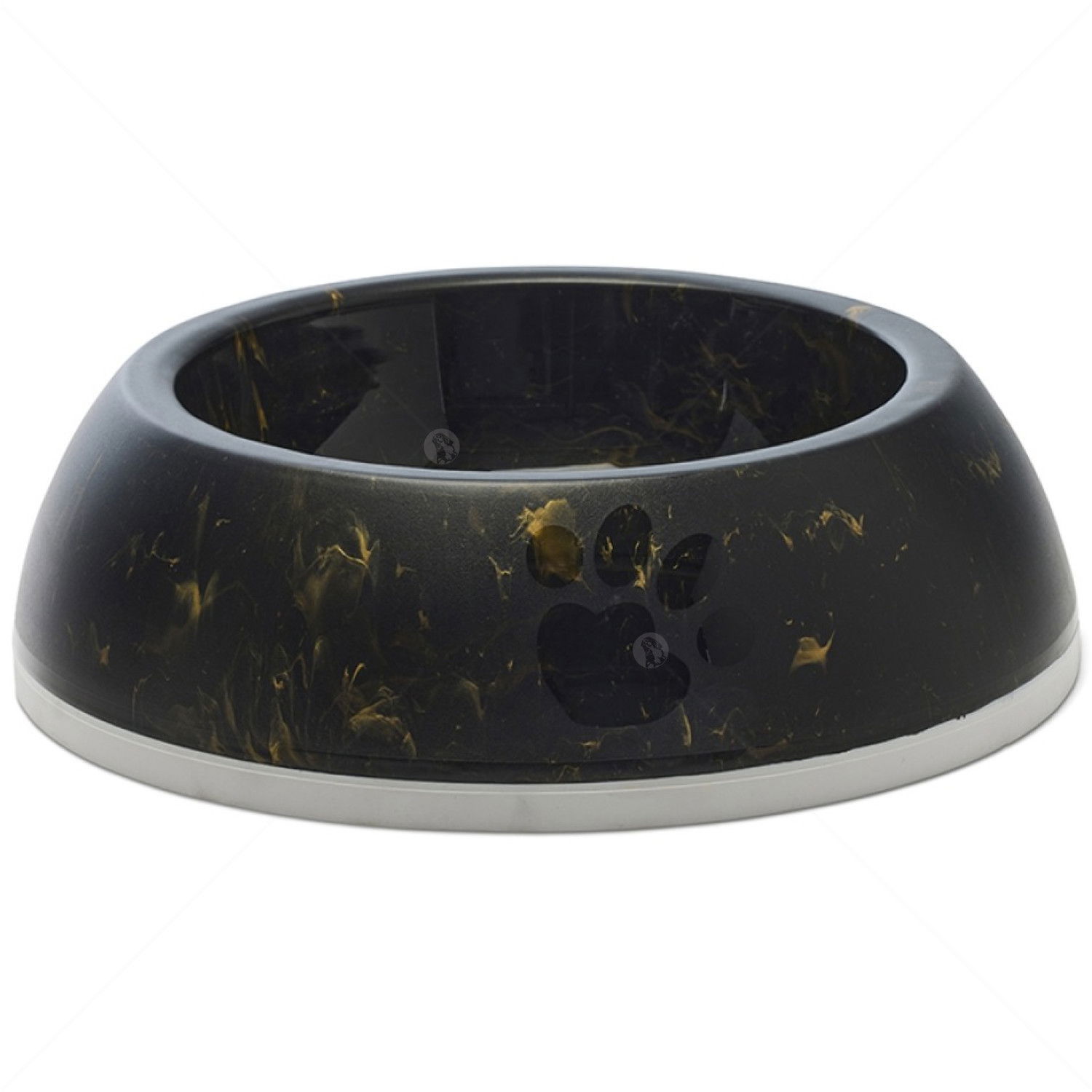 Купичка за храна и вода SAVIC Delice Marble, Ø18 см, тъмен мрамор