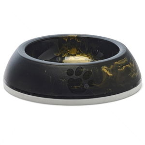 Купичка за храна и вода, SAVIC Delice Marble, тъмен мрамор