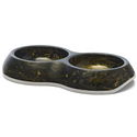 Двойна купичка SAVIC Delice Twin, тъмен мрамор