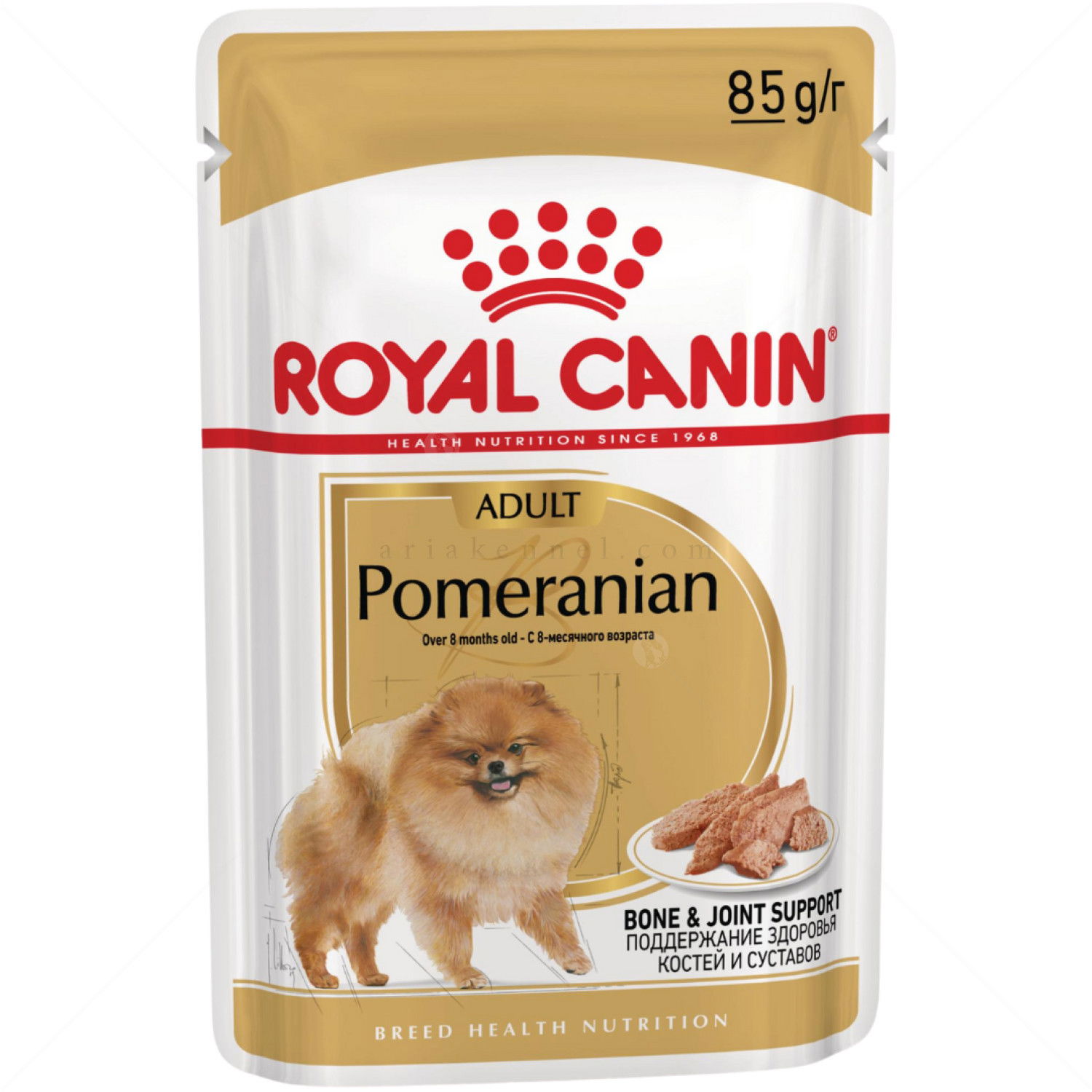 Пауч за израснали померани ROYAL CANIN Pomeranian Adult