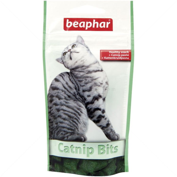 BEAPHAR Catnip Bits 35 гр. Хапки с котешка трева