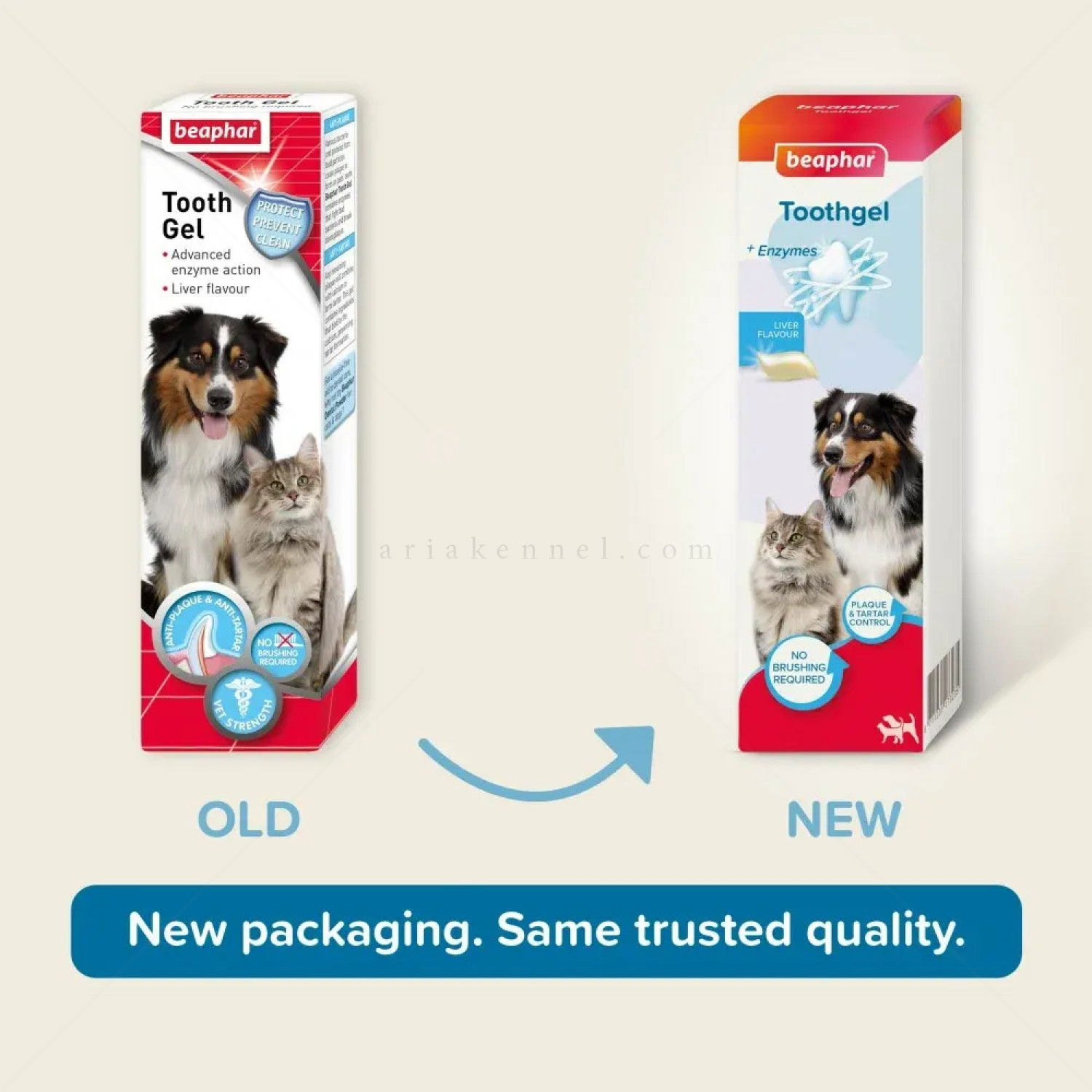 Гел за зъби с вкус на черен дроб BEAPHAR