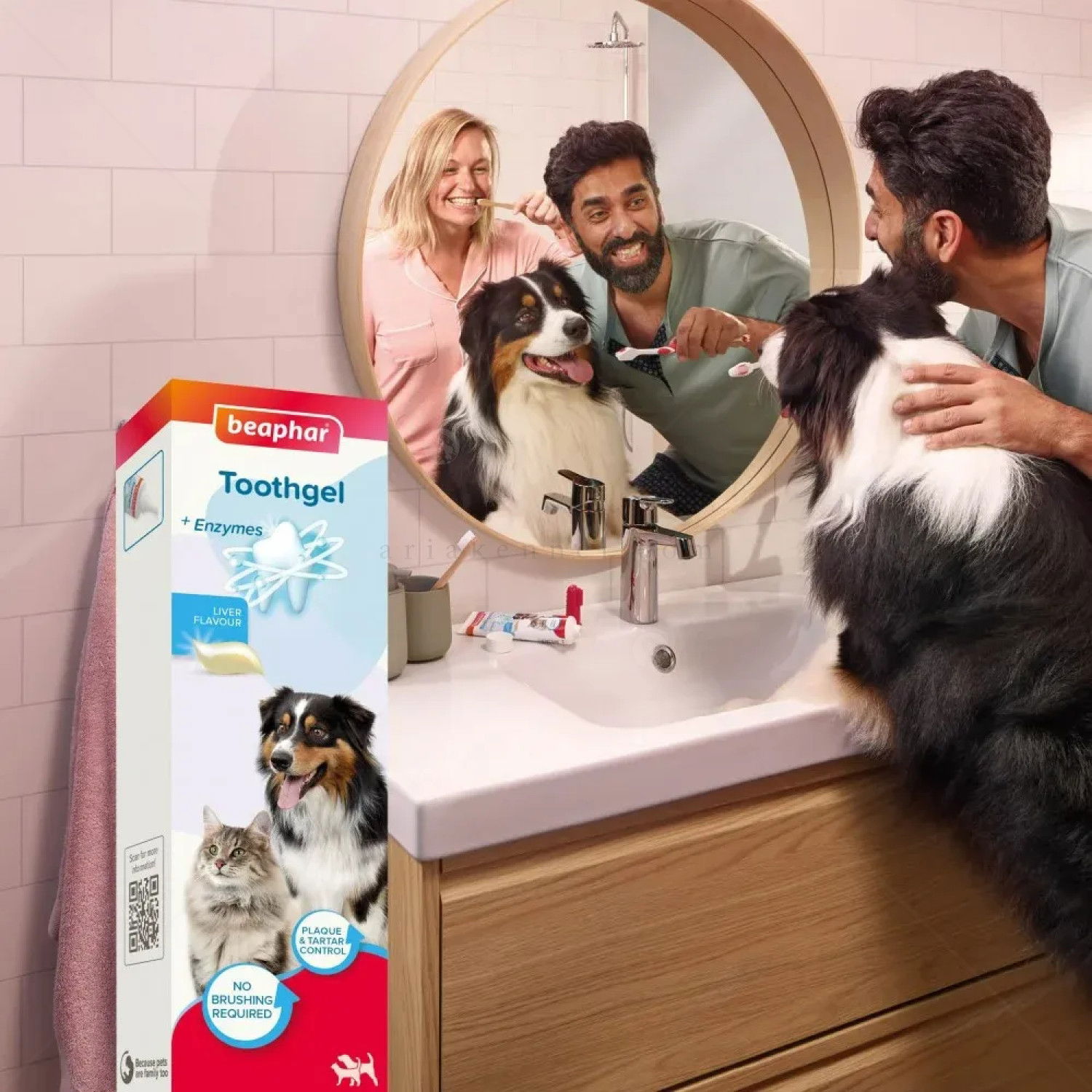 Гел за зъби с вкус на черен дроб BEAPHAR