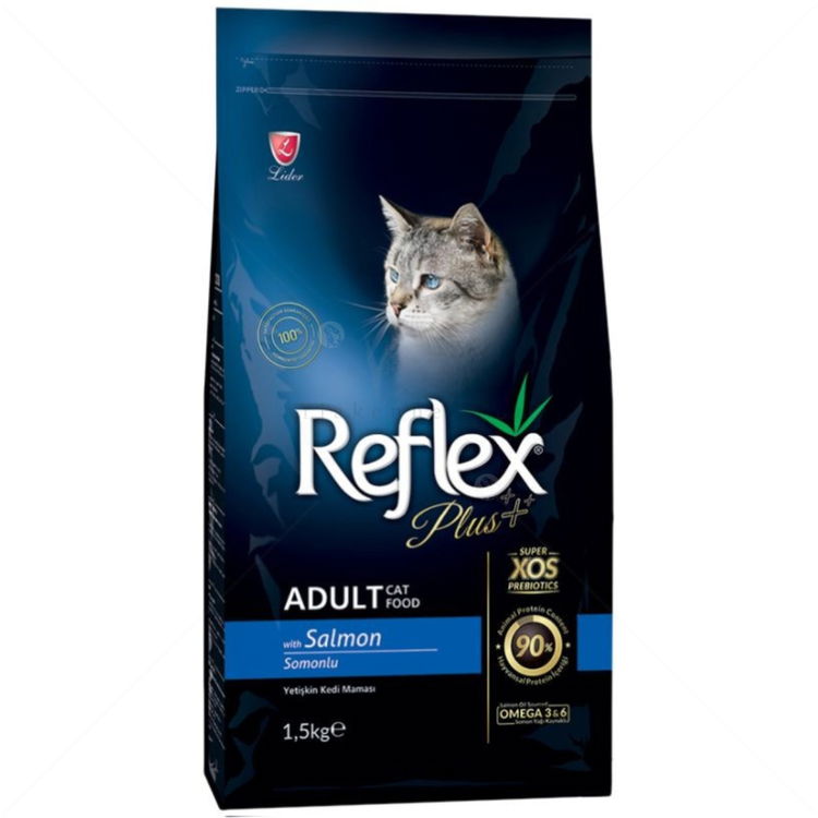 REFLEX PLUS 1.5 кг Adult Salmon, със сьомга