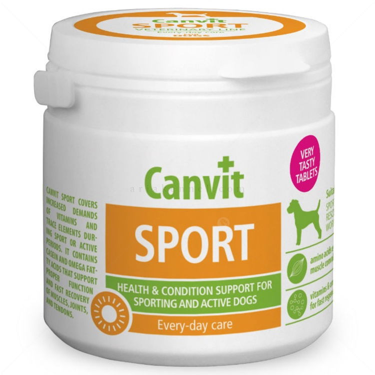 Хранителна добавка за активни кучета CANVIT Sport 100 гр