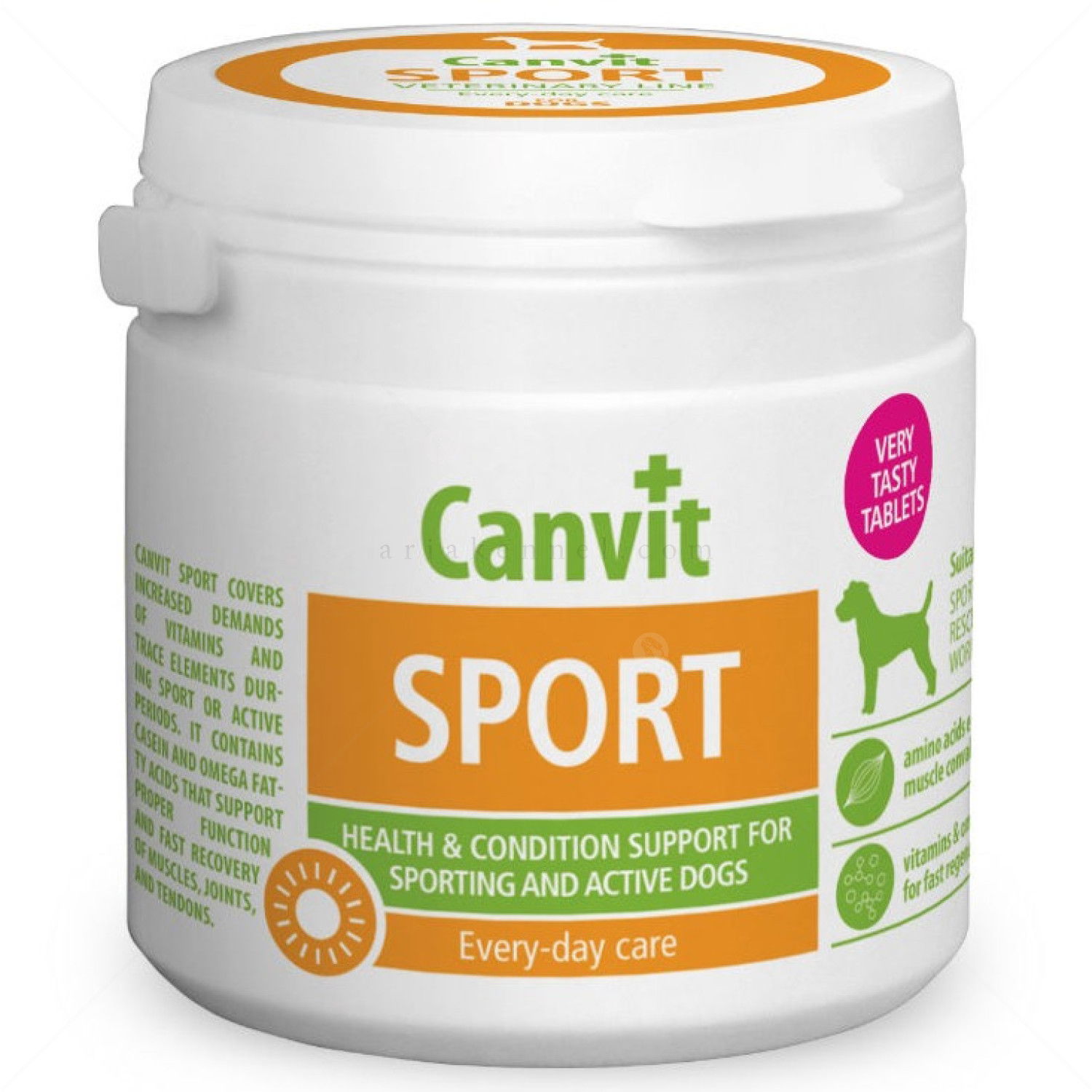 Хранителна добавка за активни кучета CANVIT Sport 100 гр
