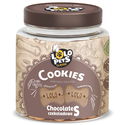 Бисквити мини кокалчета с аромат на шоколад в буркан LOLO PETS, 210 гр