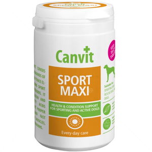 Хранителна добавка за активни кучета от средни и едри породи CANVIT Sport Maxi 230 гр