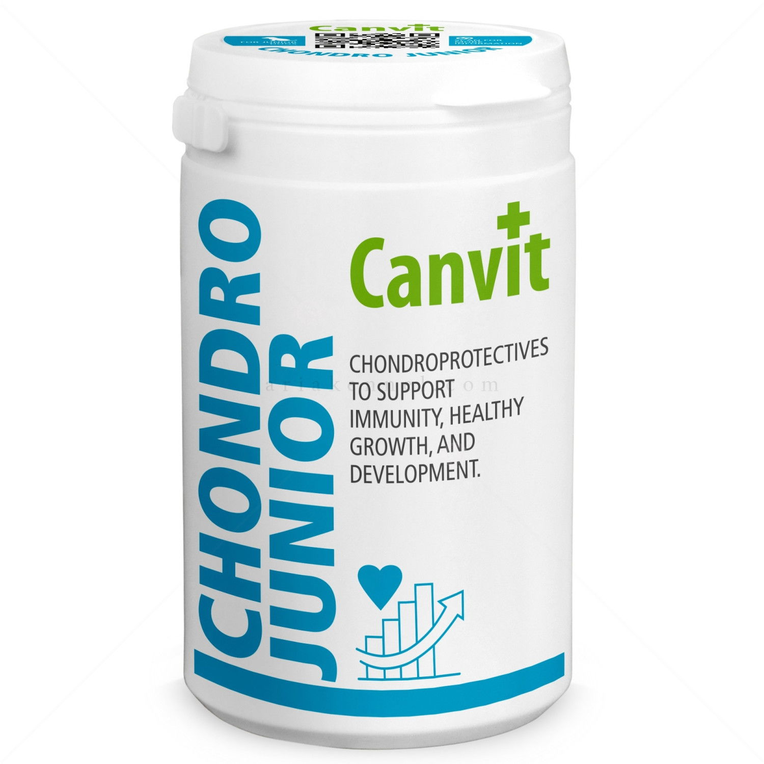 Хранителна добавка за стави, имунитет и добро храносмилане за подрастващи кучета CANVIT Chondro Junior 230 гр