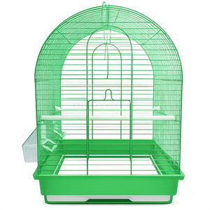 Клетка за малки птици MINA PET, зелена