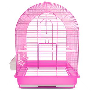 Клетка за малки птици MINA PET, розова