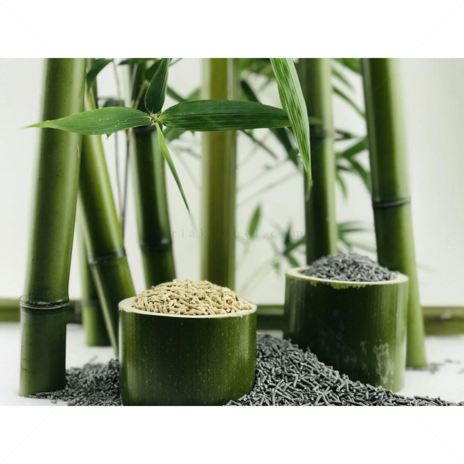 Бамбукова котешка тоалетна с аромат на Китайски чай Оолонг 6 л/ 2.4 кг CATBOO Chinesse tea Oolong