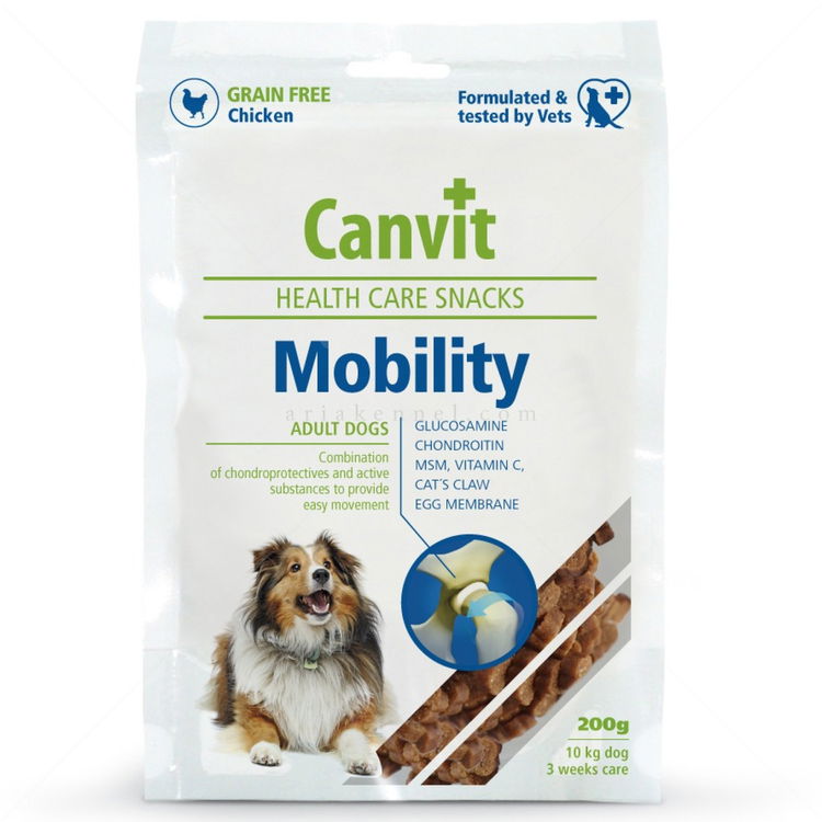 Полувлажни хапки за стави и добра мобилност за израснали кучета CANVIT Adult Mobility