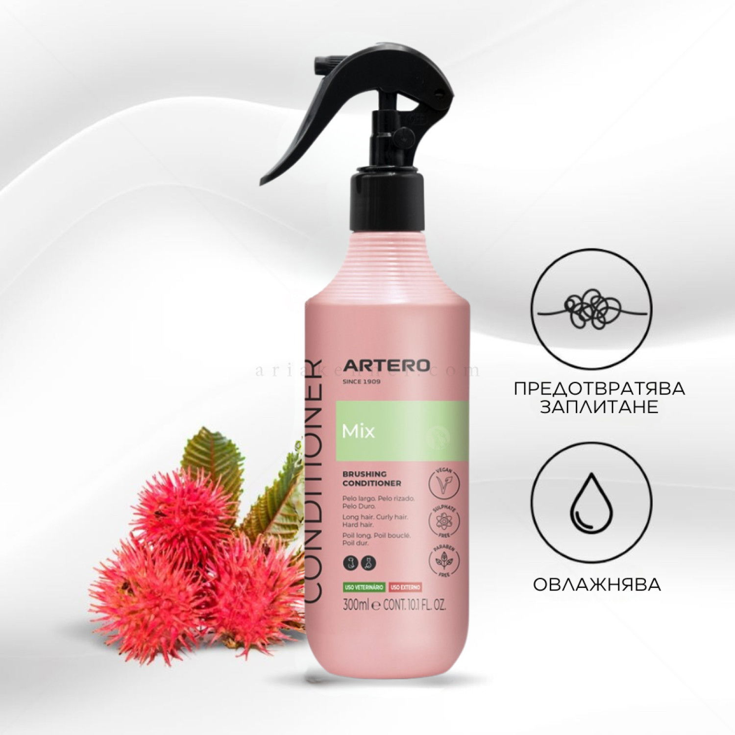 Многофазен спрей балсам за лесно разресване ARTERO Spray Mix Multiphase