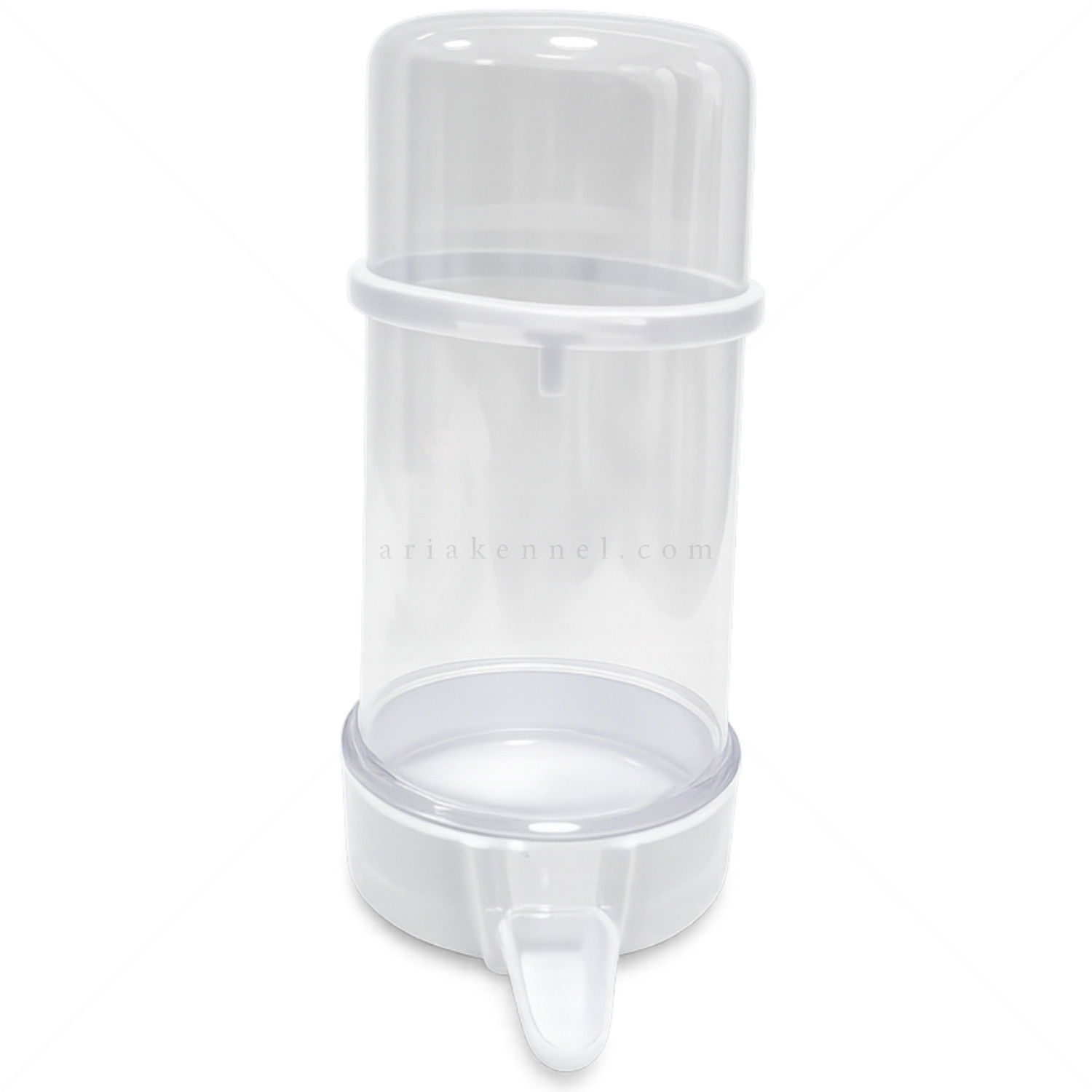 Поилка за птици, матирана, MINA PET, бяла