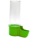 Поилка за птици, прозрачна, MINA PET, зелена