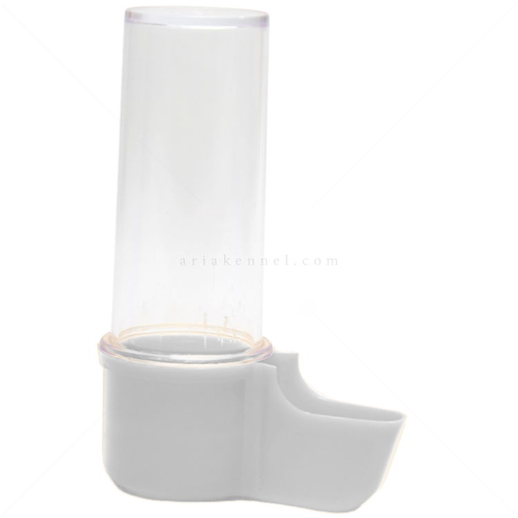 Поилка за птици, прозрачна, MINA PET, бяла