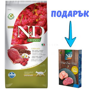 N&D Cat 5 кг Quinoa Urinary Duck