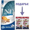 N&D Ocean Dog 12 кг Pumpkin Adult Medium&Maxi Codfish & Orange