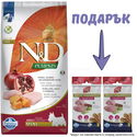 N&D Dog 7 кг Pumpkin Adult Mini Chicken & Pomegranate