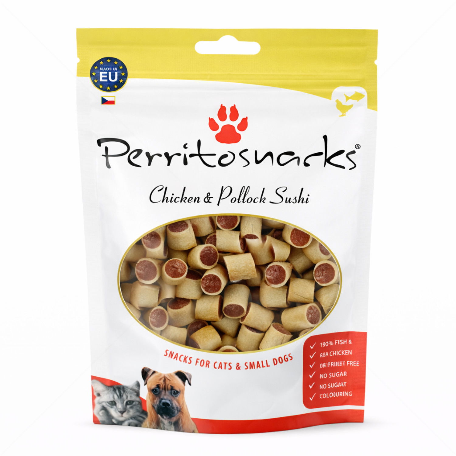 Суши с пилешко месо и треска PERRITO Premium