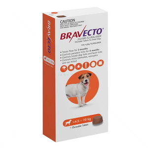 Таблетка за външно обезпаразитяване BRAVECTO 1х250 мг