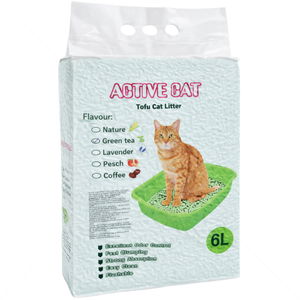 ACTIV CAT Тофу 6 л с аромат на Зелен чай
