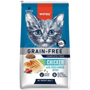 WANPY Grain Free Kitten 8 кг с пилешко месо