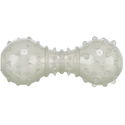 Играчка с отвори за лакомства TRIXIE TPR Snack Dumbbell, светлосива