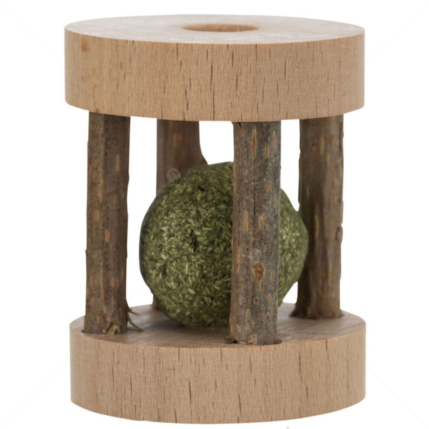 Дървена играчка с мататаби и топче от котешка трева TRIXIE