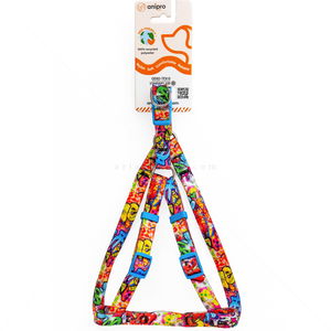 Нагръдник ANIPRO Soft Touch Dog Of The City, размер L, лента с тюркоазена тока