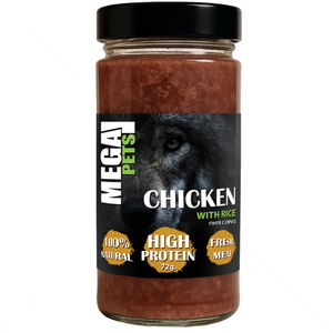 MEGA PETS Пилешко месо с ориз